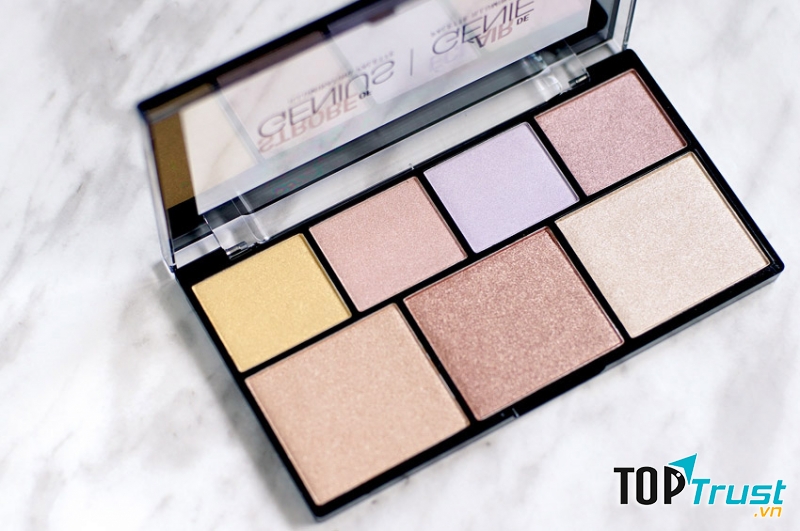 Bảng phấn tạo khối Highlight NYX Strobe Of Genius Illuminating