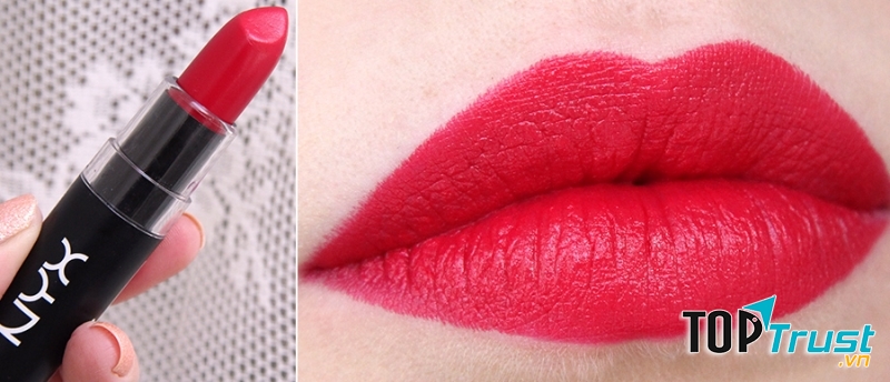 NYX Matte Lipstick - 10 Perfect Red