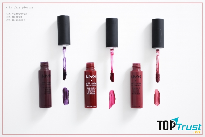 NYX Soft Matte Lip Creme (Ở giữa)