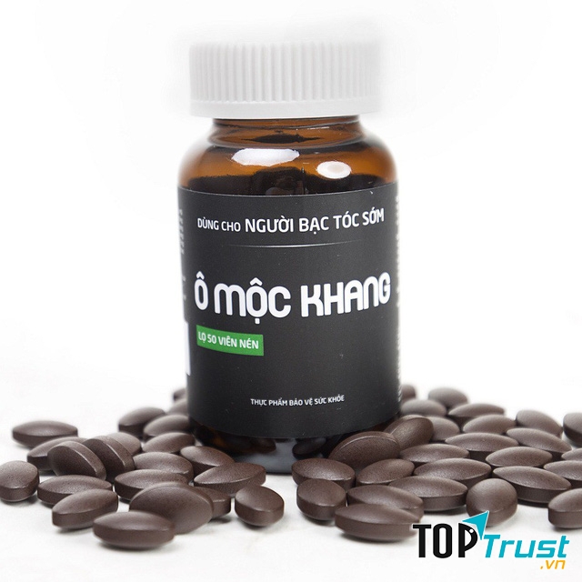 Ô Mộc Khang là có thành phần từ 100% thảo dược thiên nhiên như: Cỏ Mực, Hà thủ ô, cỏ Sữa lá to, Mã đề, Đậu đen xanh lòng, cam thảo bắc....và đặc biệt bổ sung thêm cả nguyên tố vi lượng Kẽm. Sự kết hợp này chính là chìa khóa mở ra phương pháp giảm tóc bạc sớm hiệu quả nhờ kết hợp giữa Đông y và Tây y.