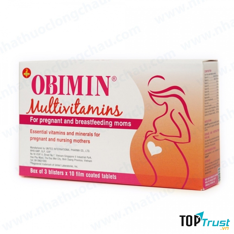 Obimin cũng là nhãn hiệu mà nhiều mẹ bầu hay dùng hiện nay