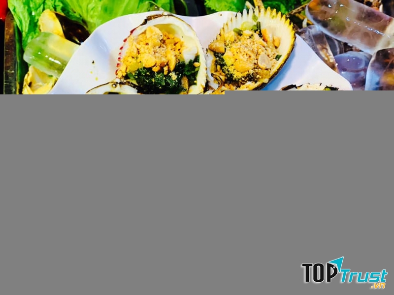 Sò dương nướng hành mỡ