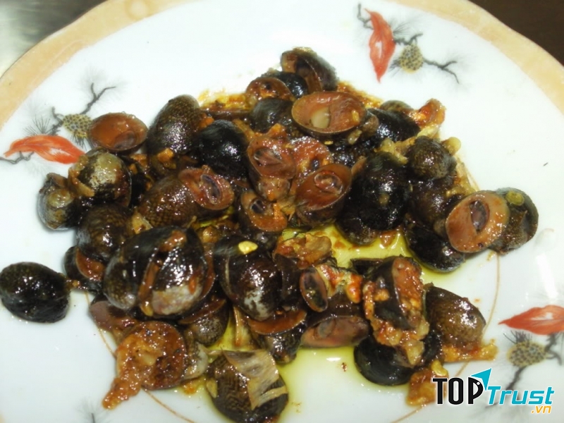 Ốc dừa xào bơ