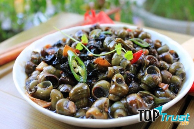 Ốc gạo luộc lên con nào cũng vàng ươm, ăn ngọt giòn, béo ngậy