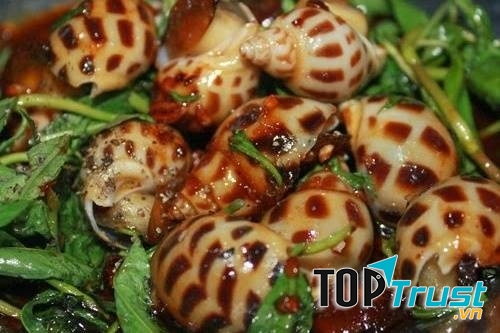 Ốc hương xào me