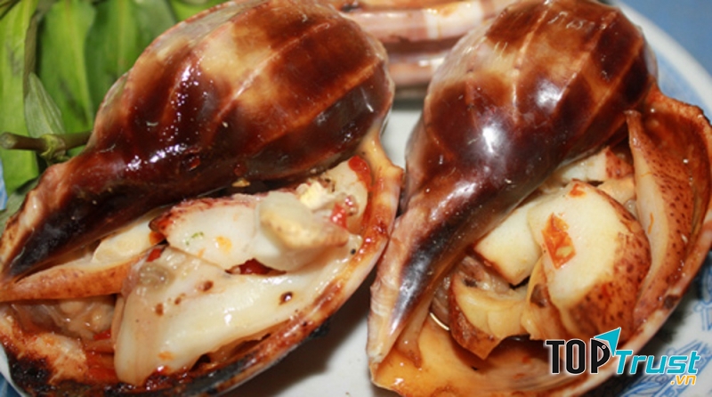 Ốc khế nướng muối ớt
