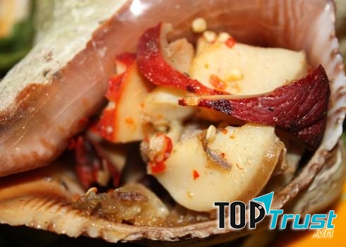 Ốc khế nướng muối ớt