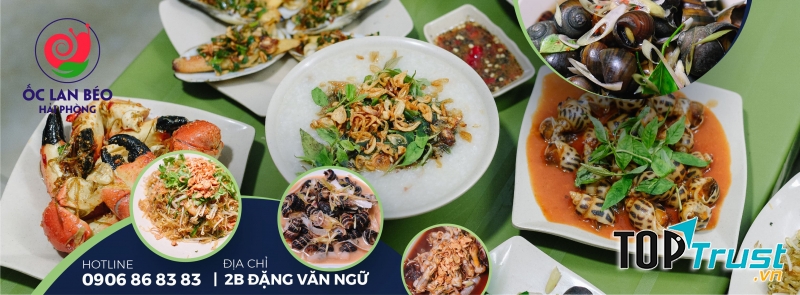 Ốc Lan béo Hải Phòng ngon khó cưỡng