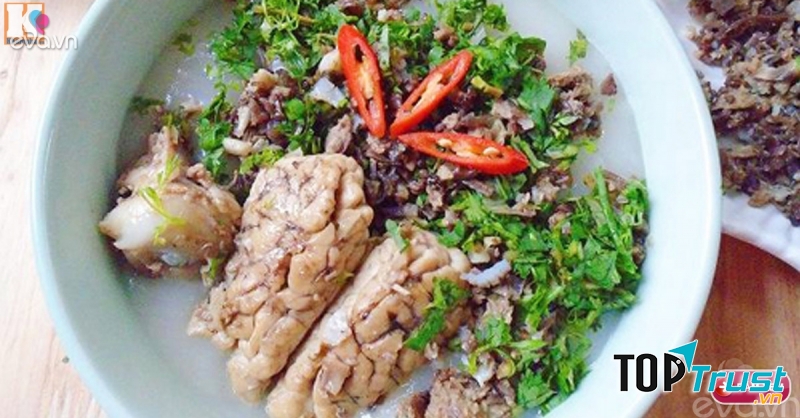 Dùng trứng với óc lợn sẽ làm tăng cholesterol trong máu