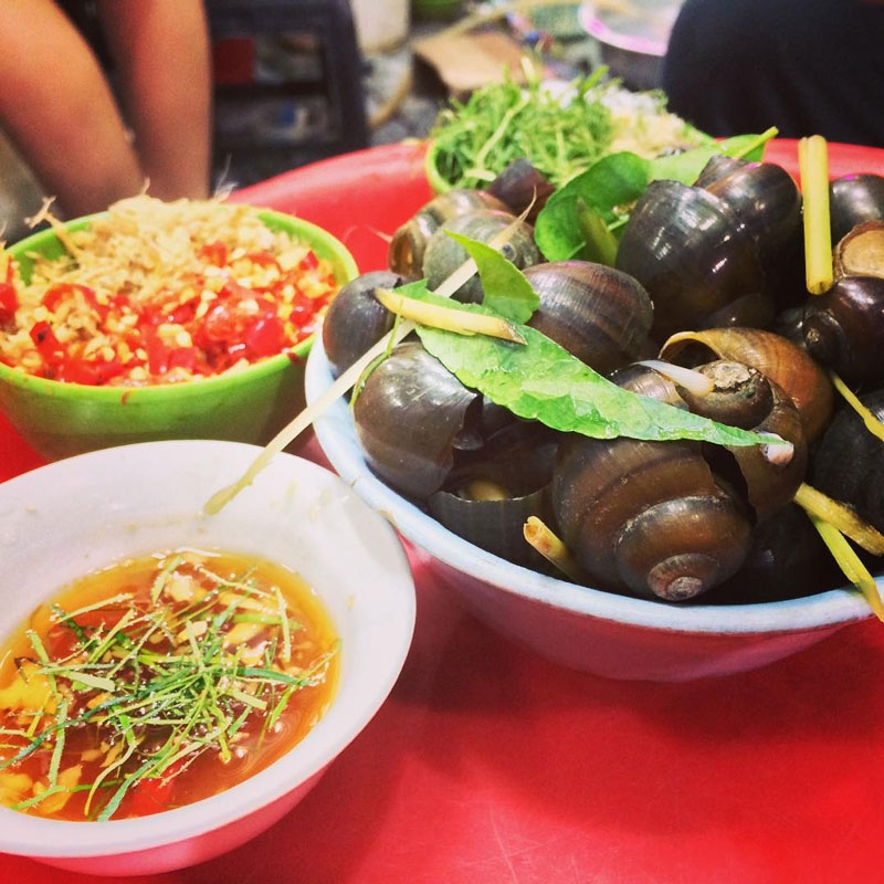 Ốc luộc Đinh Liệt