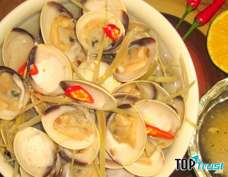 Ốc luộc & Ngao hấp