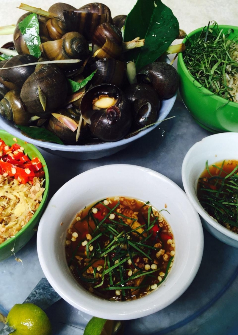 Ốc luộc Đinh Liệt