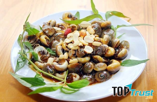 Ốc mỡ xào tỏi