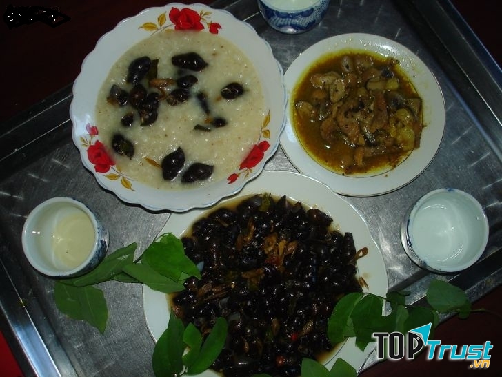 Ốc nấu cháo