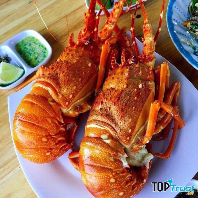 Món ăn tại Ốc Sài Gòn 2