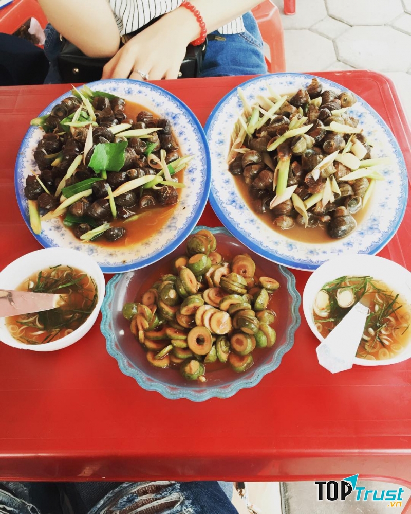 Ốc xào dừa