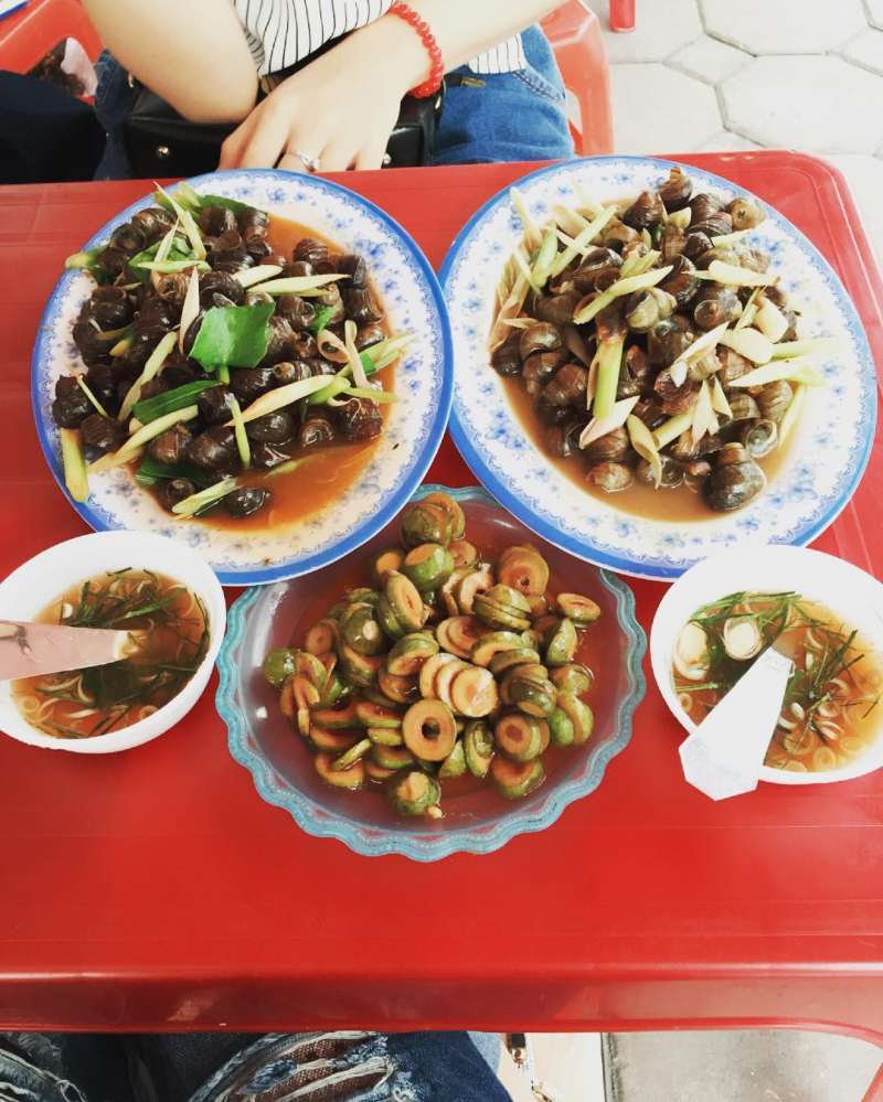 Ốc xào sả ớt