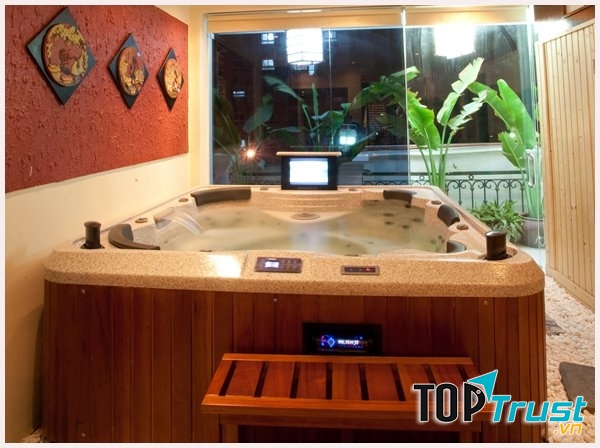 Thiết kế bồn tắm bắt mắt, hiện đại