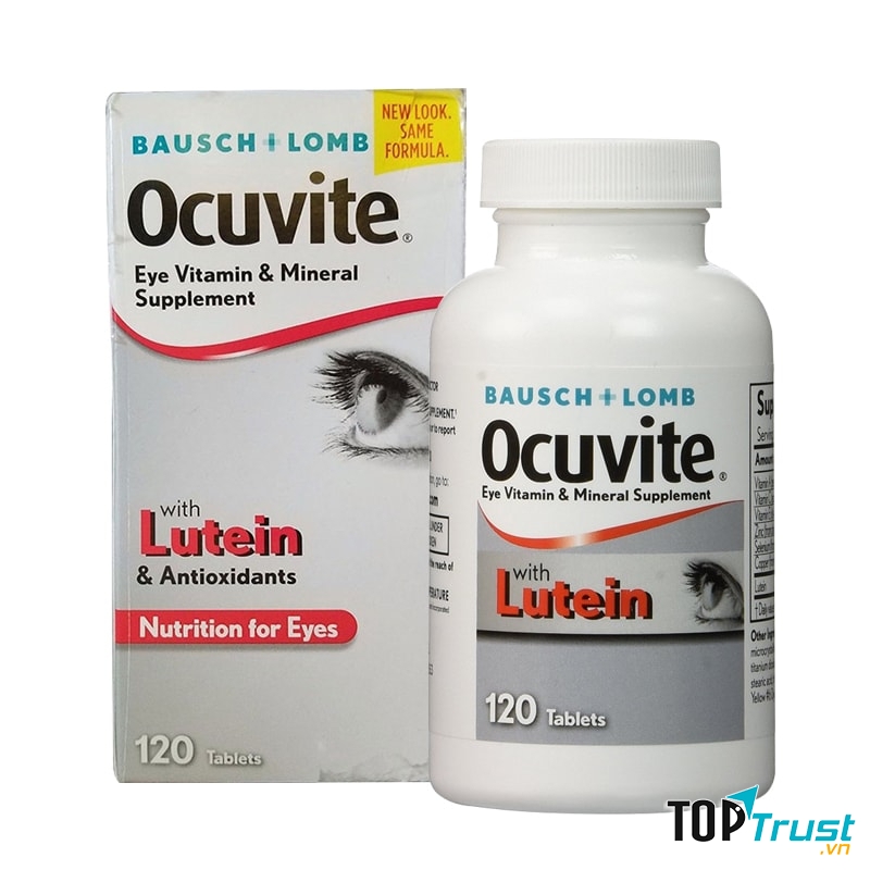 OCUVITE EYE VITAMIN & MINERAL WITH LUTEIN