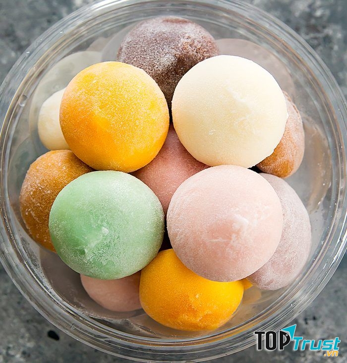 Những chiếc bánh Mochi tại Ofood được làm tươi mỗi ngày để đảm bảo độ tươi và dẻo của vỏ bánh