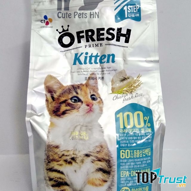 Thức ăn mèo O’fresh – Cat care