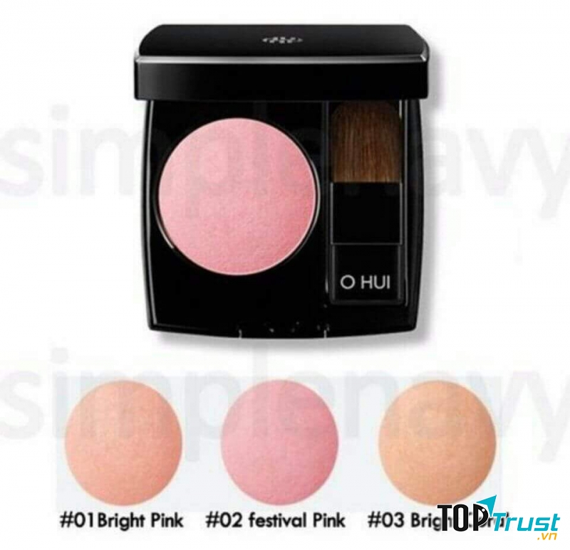 phấn má Ohui Real Color Blusher