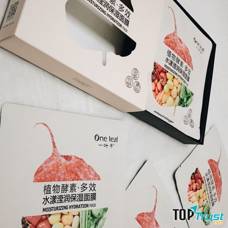 ONE LEAF MOISTURIZING HYDRATION MASK (Ảnh: Hồng Hải)