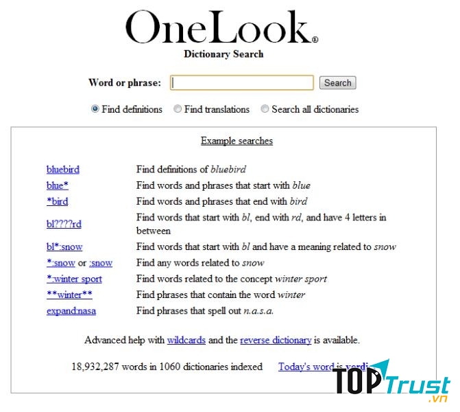 Onelook