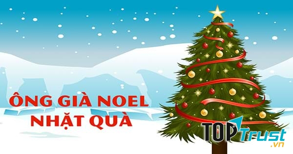Ông già Noel nhặt quà