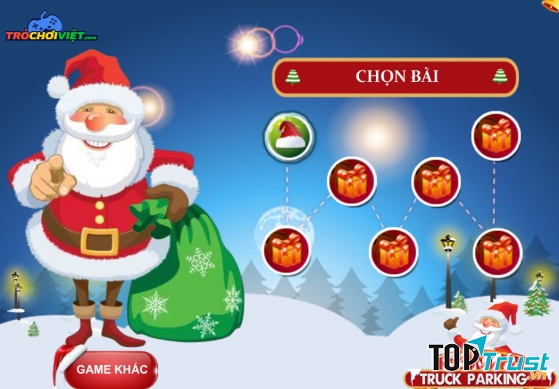 Ông già Noel phát quà