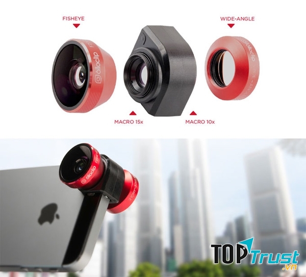 Ống kính 4 trong 1 Olloclip 112-EU