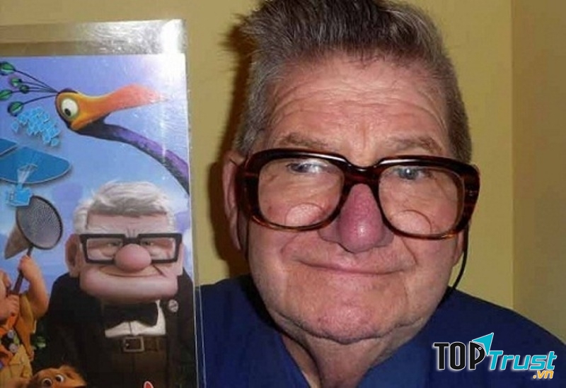 Ông lão góa vợ Carl trong phim hoạt hình Up