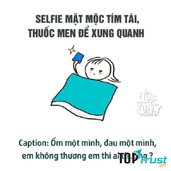 FA thường online đăng status thả thính