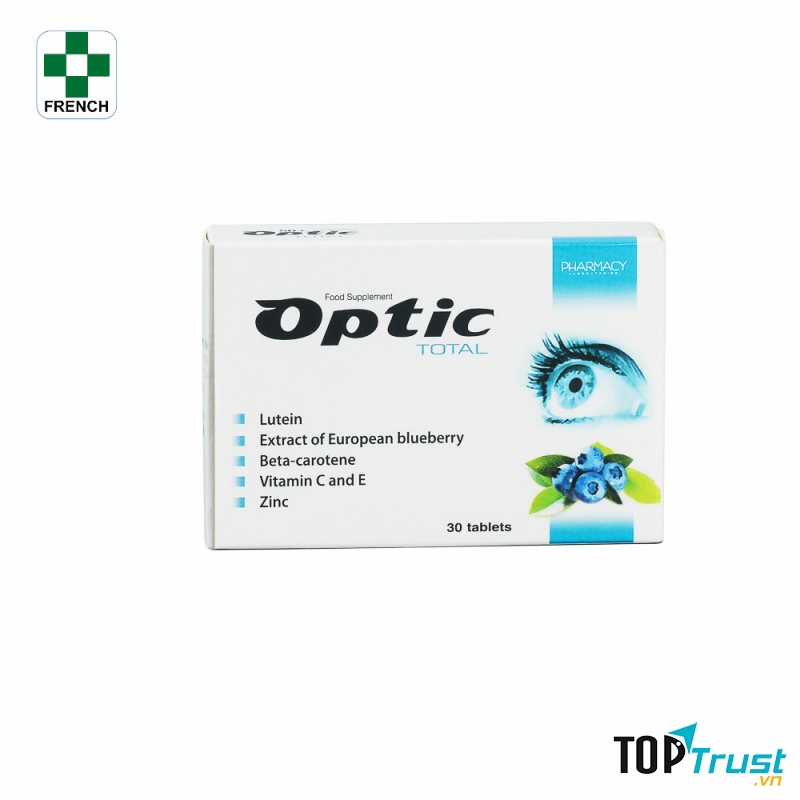 Optic Total viên uống bổ mắt 30 viên