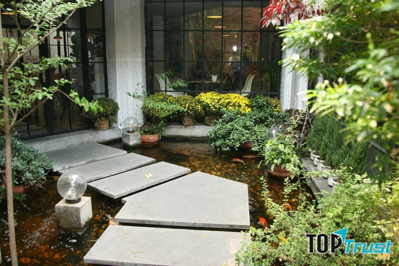 Không gian quán vô cùng đặc biệt