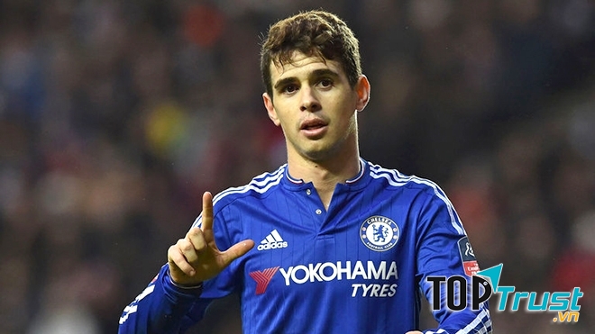 Oscar khi còn thi đấu cho Chelsea