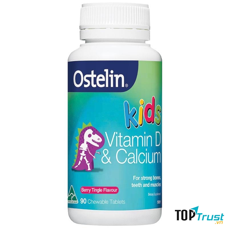 Ostelin Vitamin D và Calcium cung cấp canxi cho thai nhi phát triển khỏe mạnh