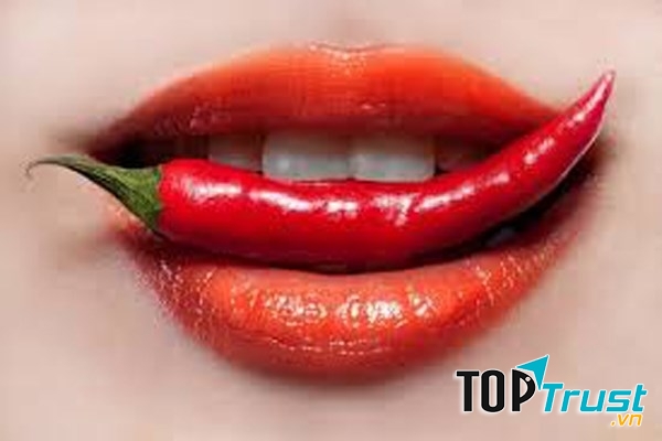Ớt đốt cháy calo trong cơ thể