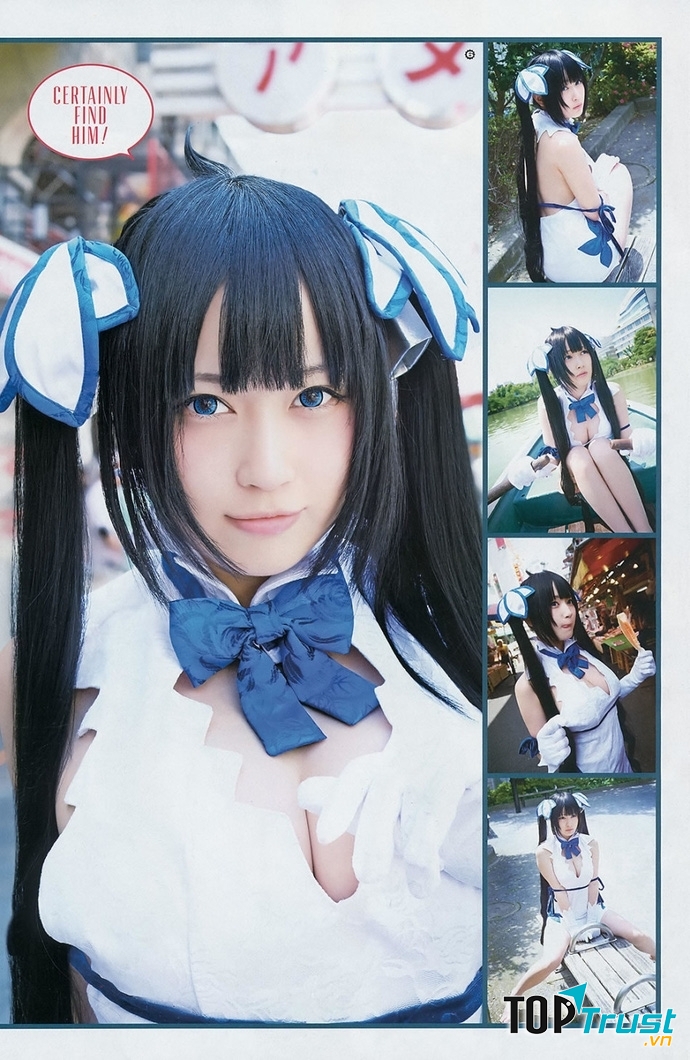 Tạo hình của cô khi cosplay rất tốt và hoàn hảo
