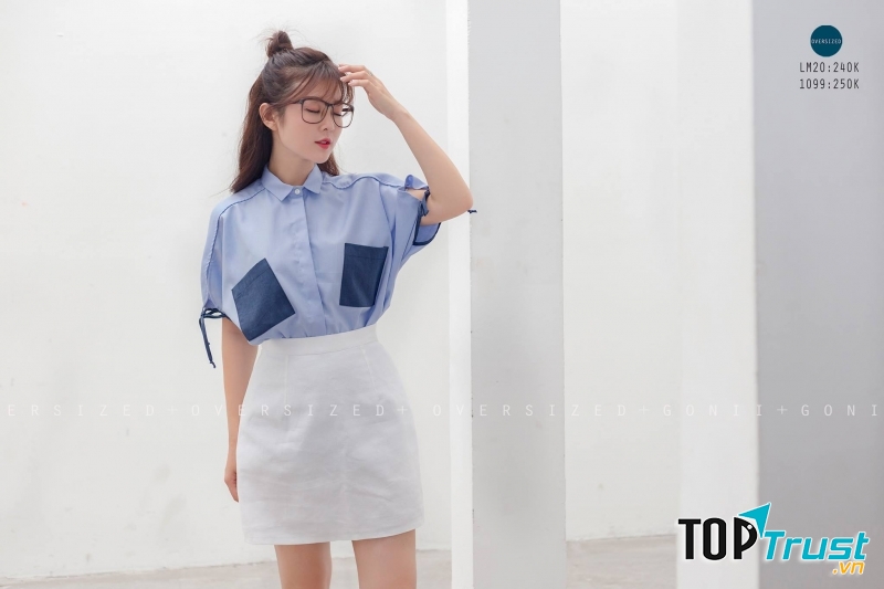 Trang phục chủ yếu là những màu pastel vô cùng trẻ trung