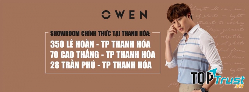 Owen Thanh Hóa có 3 showroom chính thức.