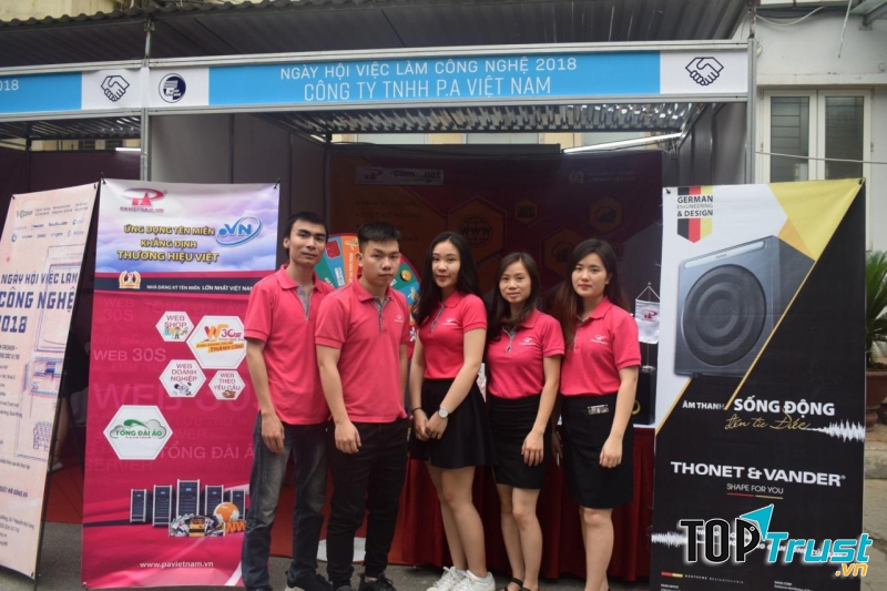 P.A Việt Nam cam kết luôn mang đến cho khách hàng những dịch vụ tốt nhất