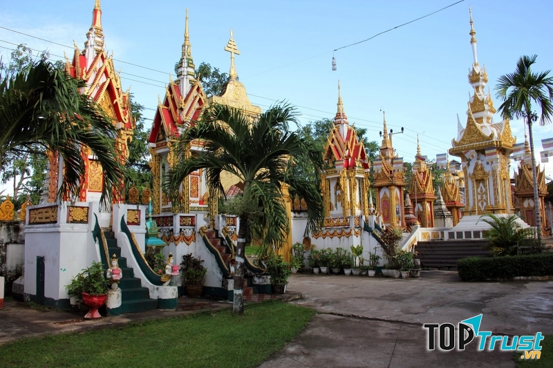 Công trình kiến trúc cổ tại Pakse