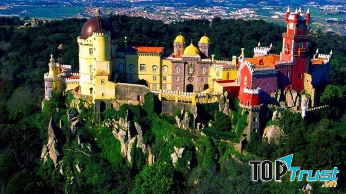 Palacio da Pena - Cung điện cổ nhất theo khuynh hướng lãng mạn châu Âu