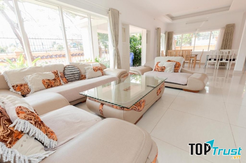 Không gian phòng khách hiện đại, sang trọng