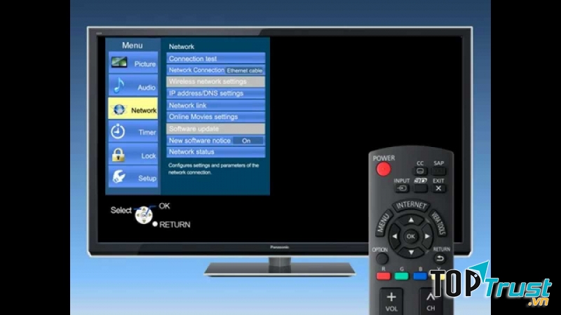 Tivi hiệu Panasonic