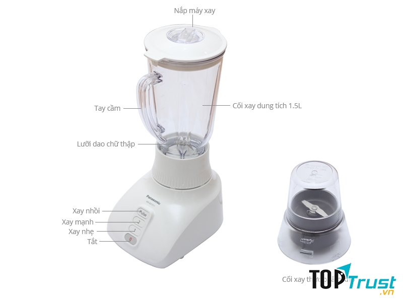 Máy xay sinh tố Panasonic MX-GX1511WRA