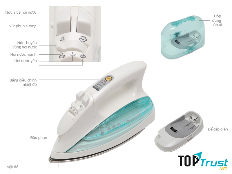 Bàn ủi hơi nước Panasonic NI-L700SSGRA