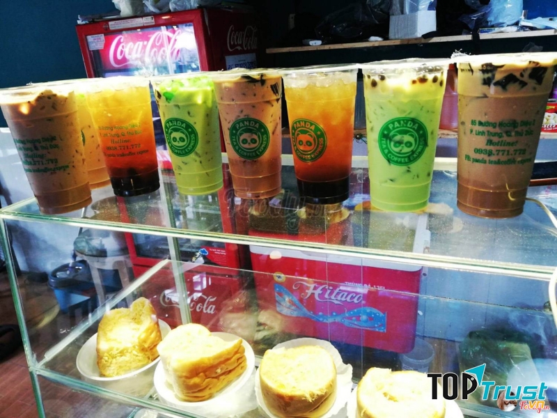 Panda Café có thực đơn đồ ăn đồ uống đa dạng