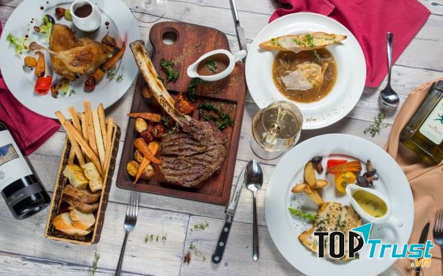 Ẩm thực Ý ở Pane E Vino